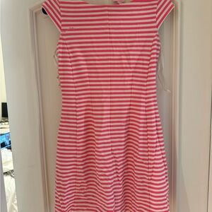 Lilly Pulitzer Pink and White Striped Dress